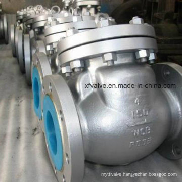 Cast Carbon Steel Flange Connection End Check Valve